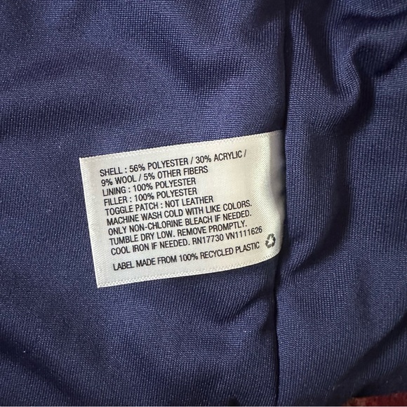 Size 4 / 5 Plaid Peacoat Dress Coat with Hood - Picture 8 of 9